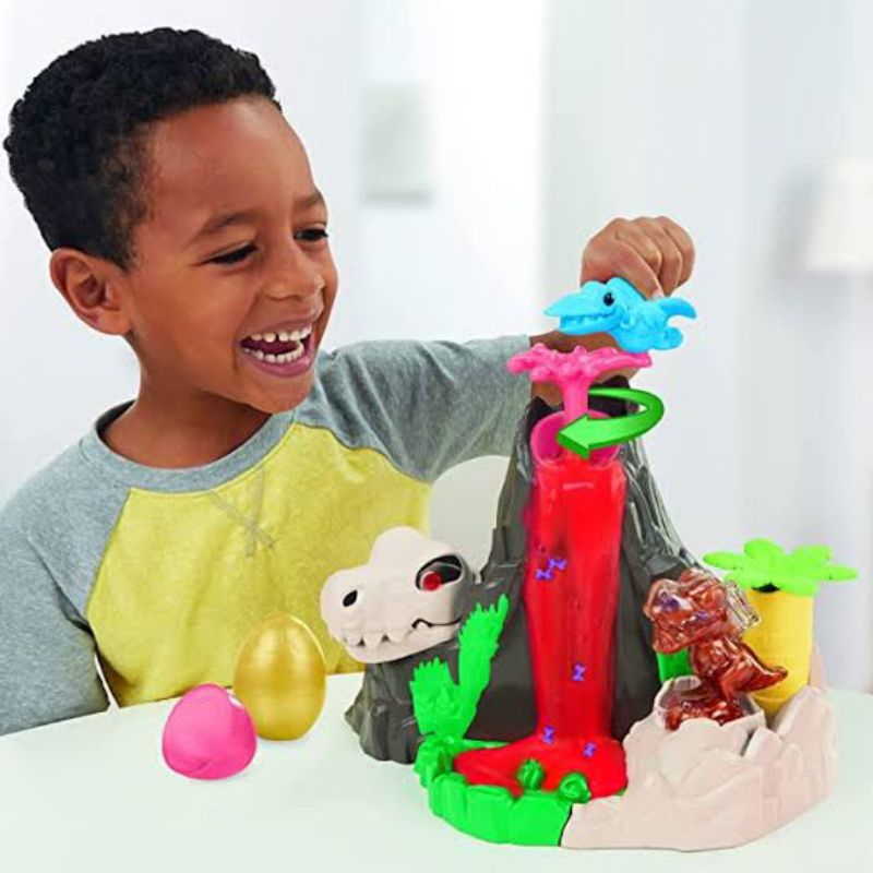 playdoh dinosaurus slime mainan dinosaurus slime anak