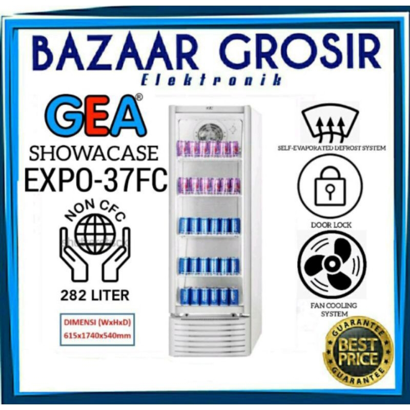 SHOWCASE GEA EXPO37FC EXPO 37FC EXPO 37 FC 282 LITER