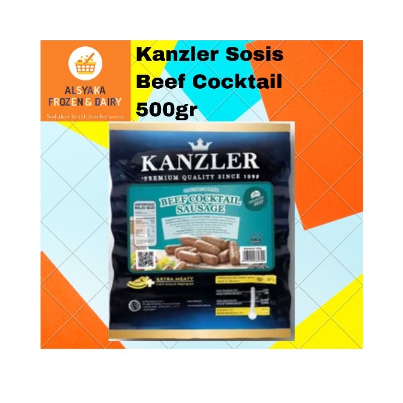 

Kanzler Sosis Beef Cocktails 500gr