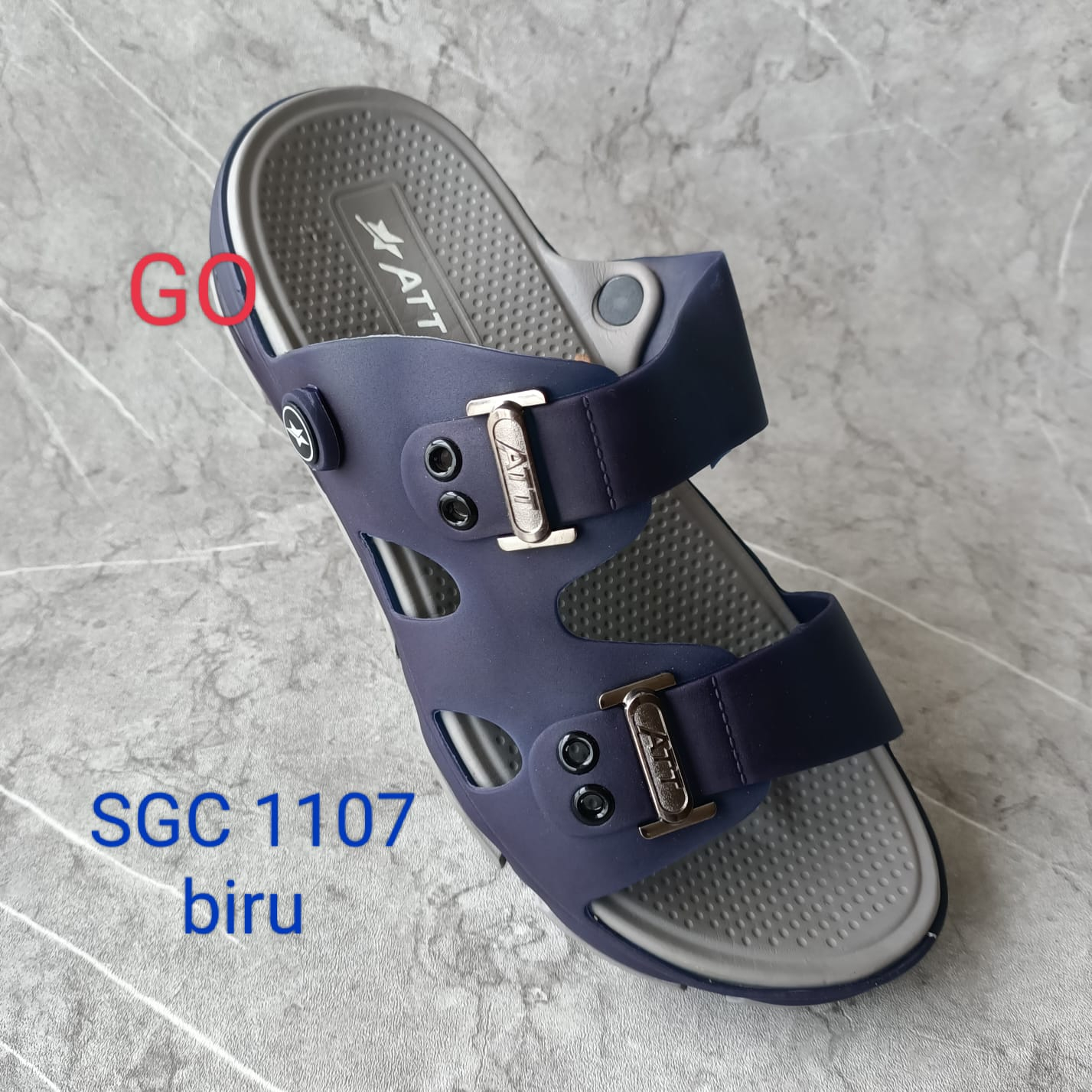 sogo ATT SGC 1107 SANDAL PRIA Sandal Selop Santai Bahan Karet Anti Air Nyaman Dipakai