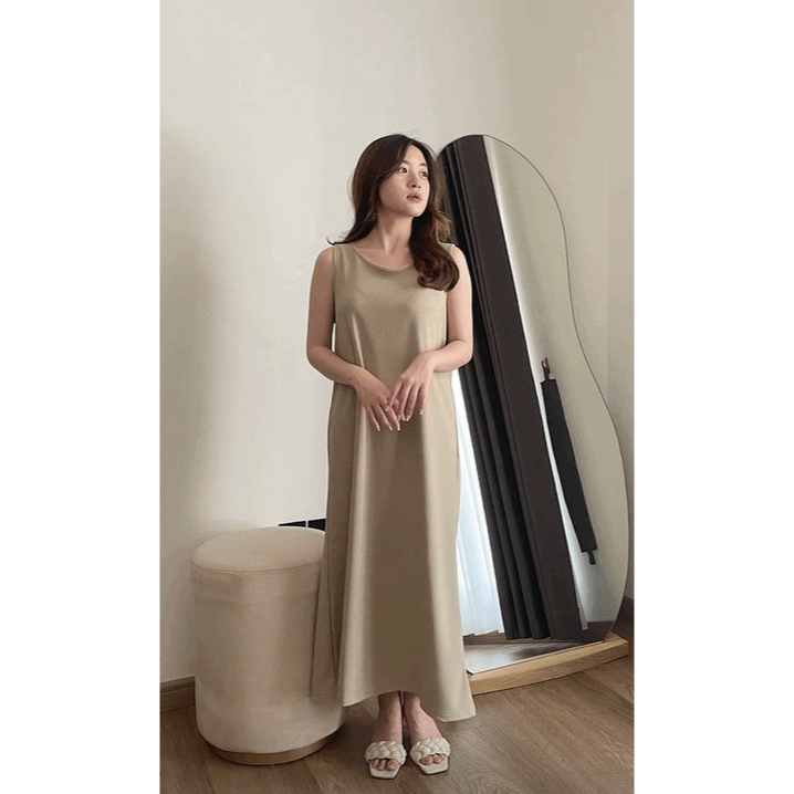 KAINKU - LILY KNIT DRESS TANPA LENGAN