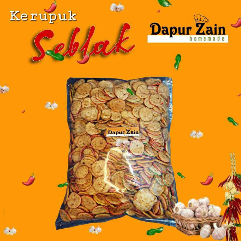 

KERUPUK SEBLAK KERING 1KG