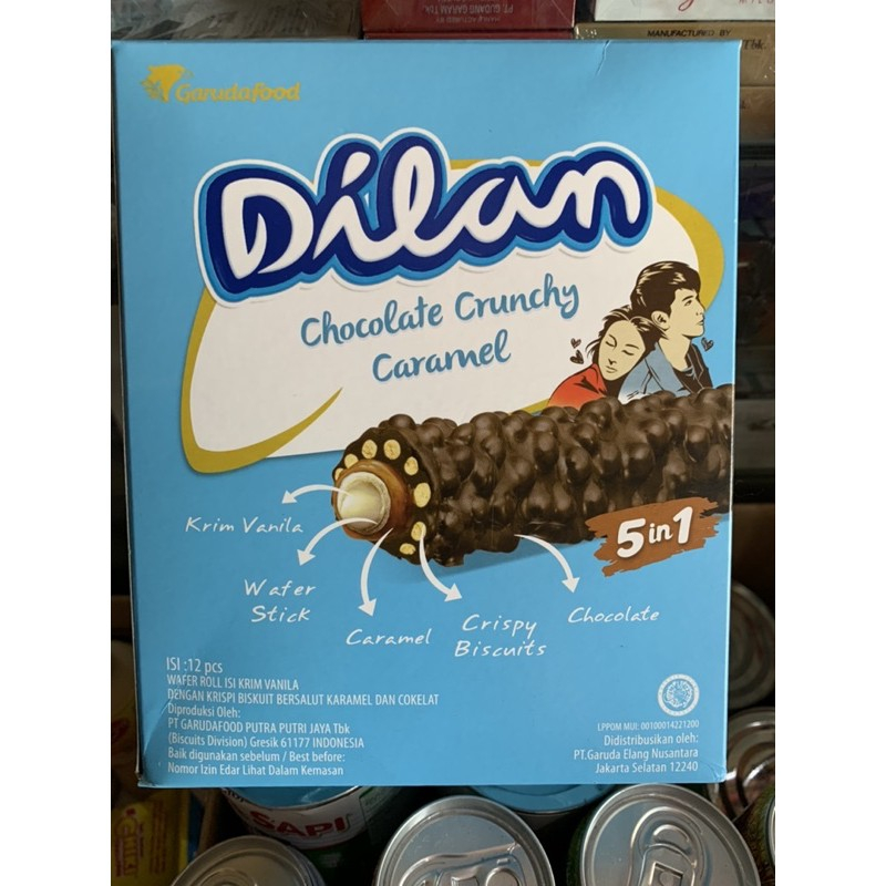 

Dilan Chocolate Crunchy Caramel Garudafood - PASAR REBO PURWAKARTA