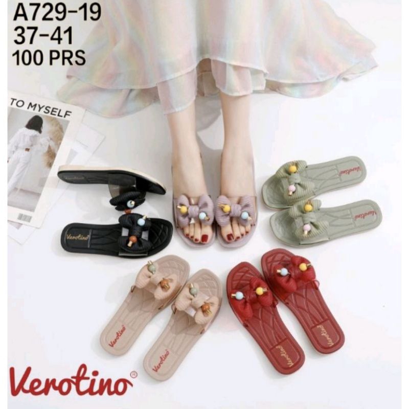 SANDAL SLOP VEROTINO A729-19 | SANDAL KARET IMPORT | SANDAL BALANCE VEROTINO BAHAN IMPORT BERKUALITA