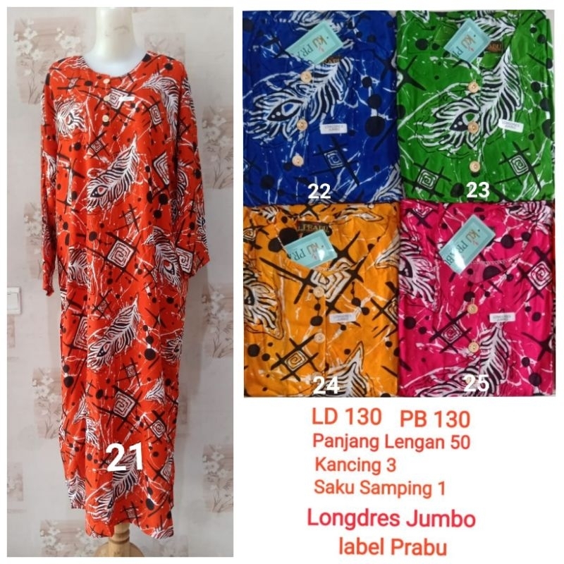 Longdres Jumbo LD 130  Kencana Ungu label Prabu