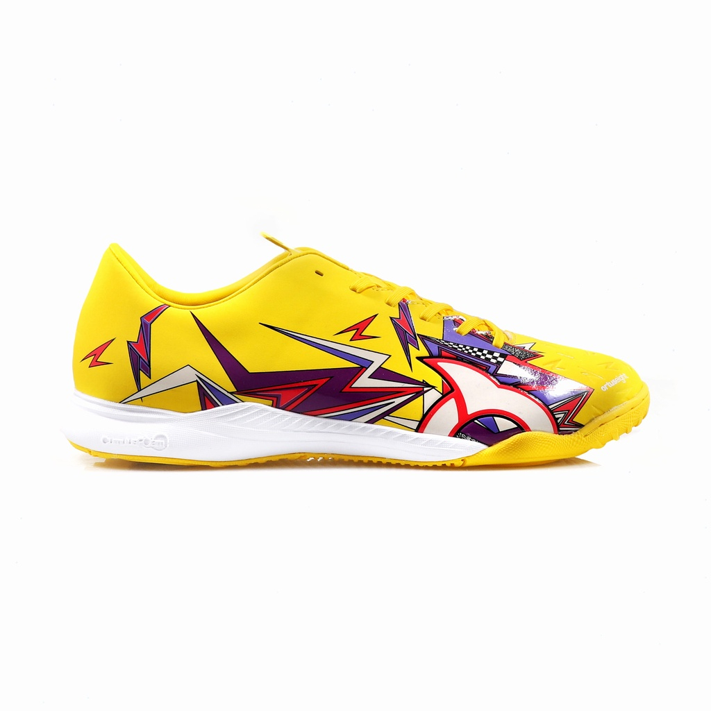 SEPATU FUTSAL ORTUSEIGHT CATALYST THUNDERCLAP IN - YELLOW WHITE