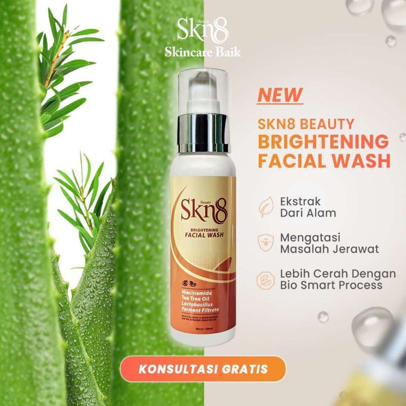 Facial Wash SKN8 Beauty