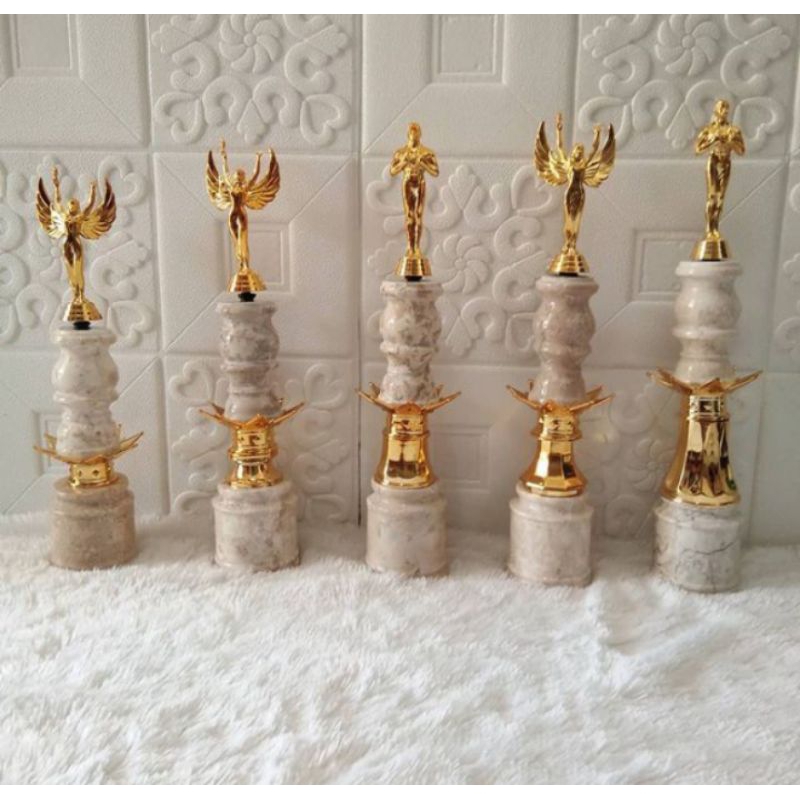 ISI 5 PIALA 1 SET MARMER