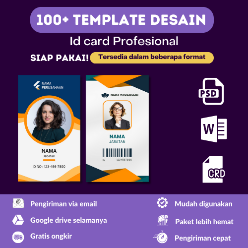 

100+ Template Id Card Beragam Format