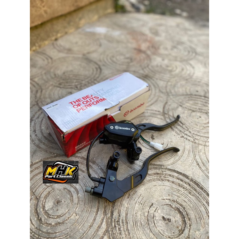 MASTER REM SET BREMBO OVAL HANDLE REM BREMBO VARIASI MASTER REM OVAL