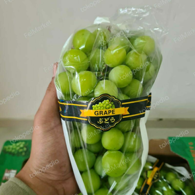 

Buah anggur green manis tanpa biji | pack