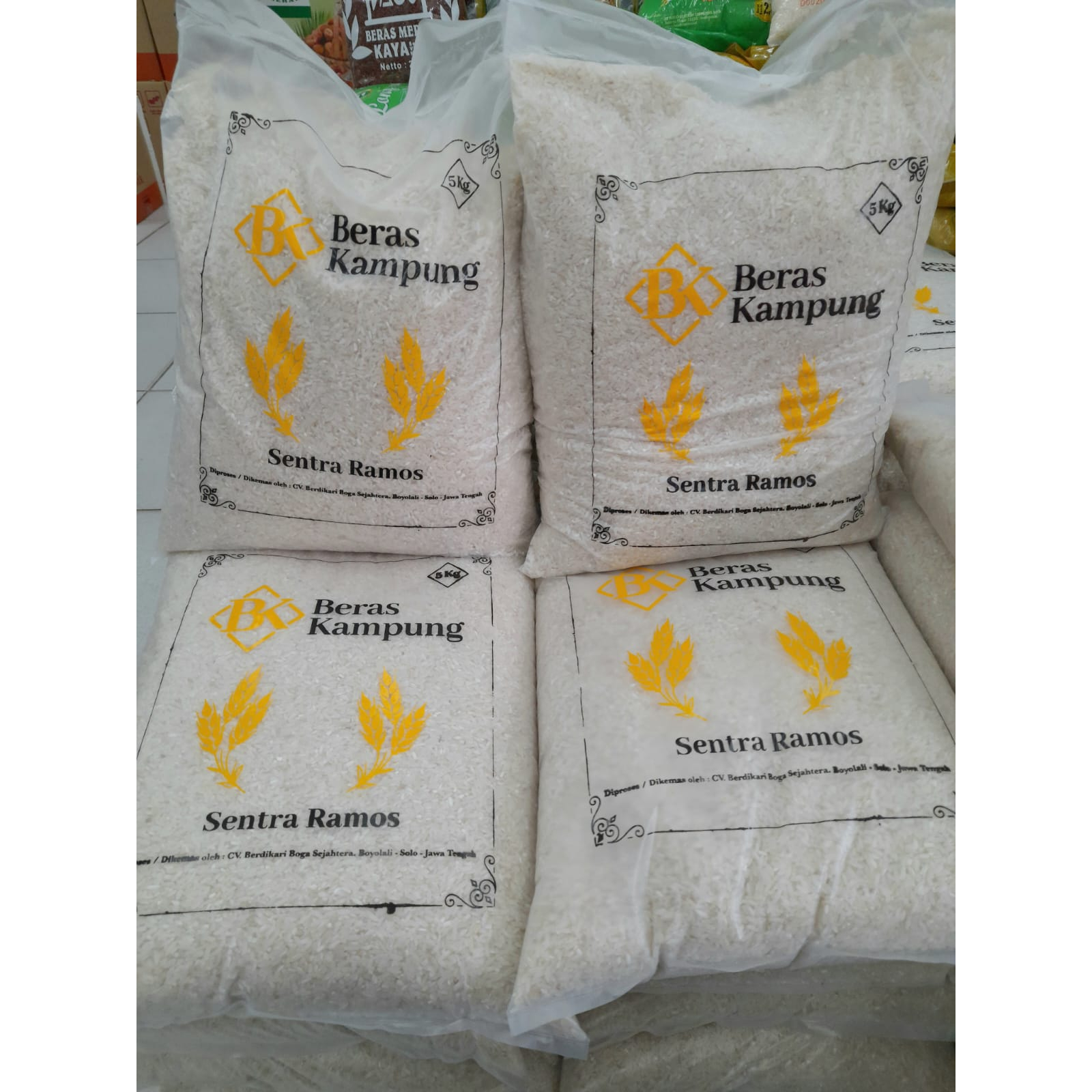 

Beras Kampung Setra Ramos Alami