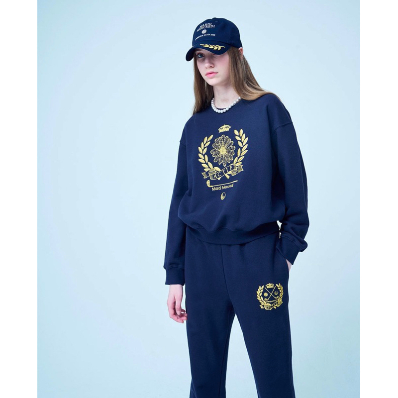 MARDI MERCREDI Actif - Sweatshirt Metallic Nouveau Emblem