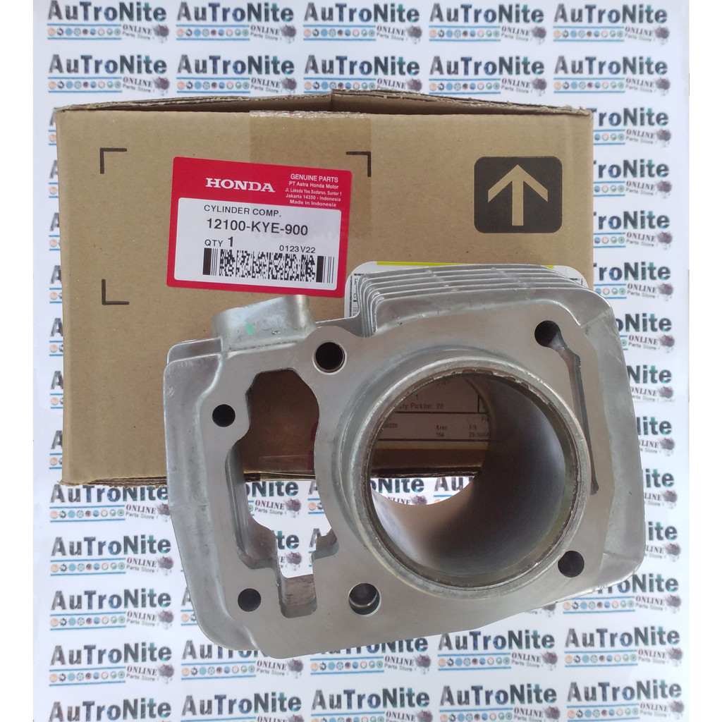 Harmony Sports Blok Boring Piston Cylinder Comp 12100-Kye-900 Original Honda Megapro Cb Verza Crf