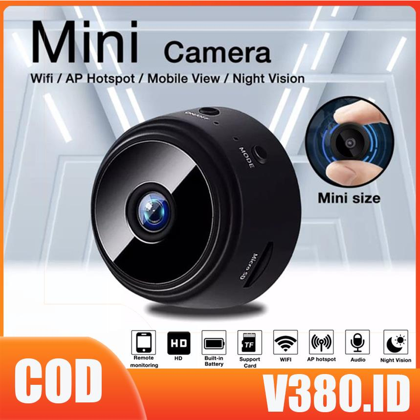 V380 PRO  kamera cctv mini A9 cctv tanpa wifi kamera pengintai mini kamera tersembunyi kecil cctv portable cctv murah