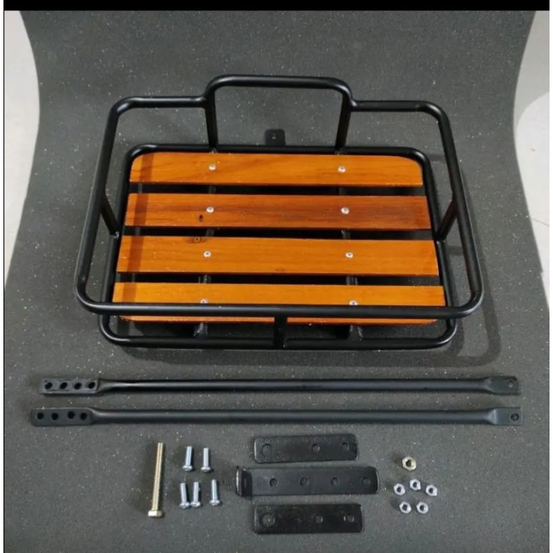 Gameboiishop Keranjang sepeda MTB fixi Minivelo Sepeda Lipat kranjang alas kayu kranjang klasik