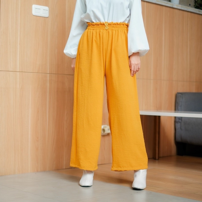 KULOT CRINKLE - FULL KARET - NEW MODEl - CELANA WANITA - BISA COD