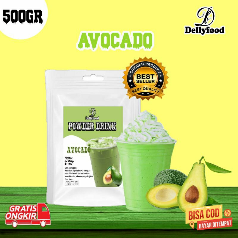

Powder Drink / Bubuk Minuman Rasa Avocado 500gr