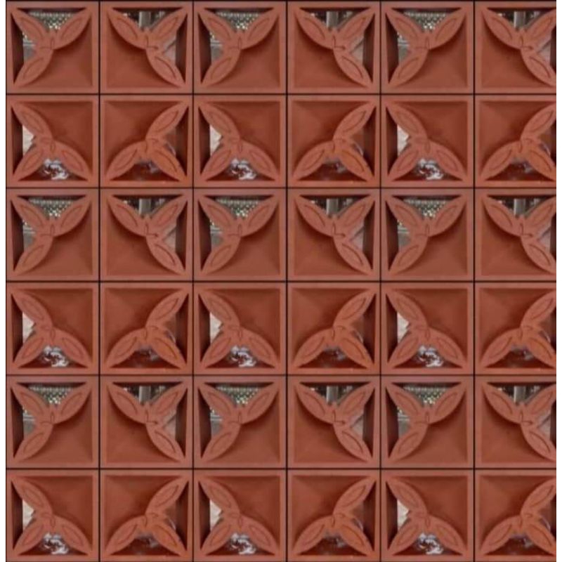 Roster beton batik minimalis | Pagar Rumah | Ventilasi Udara