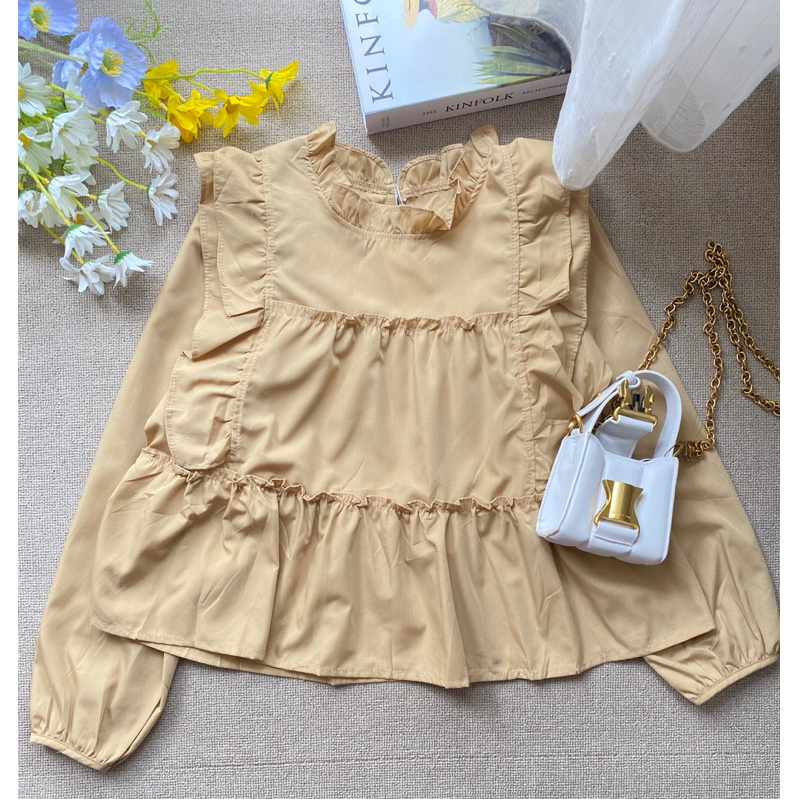 Sofia Blouse | Atasan lucu | Atasan Cantik | Atasan korea | Blouse Korea | Korean Blouse | Blus Kore
