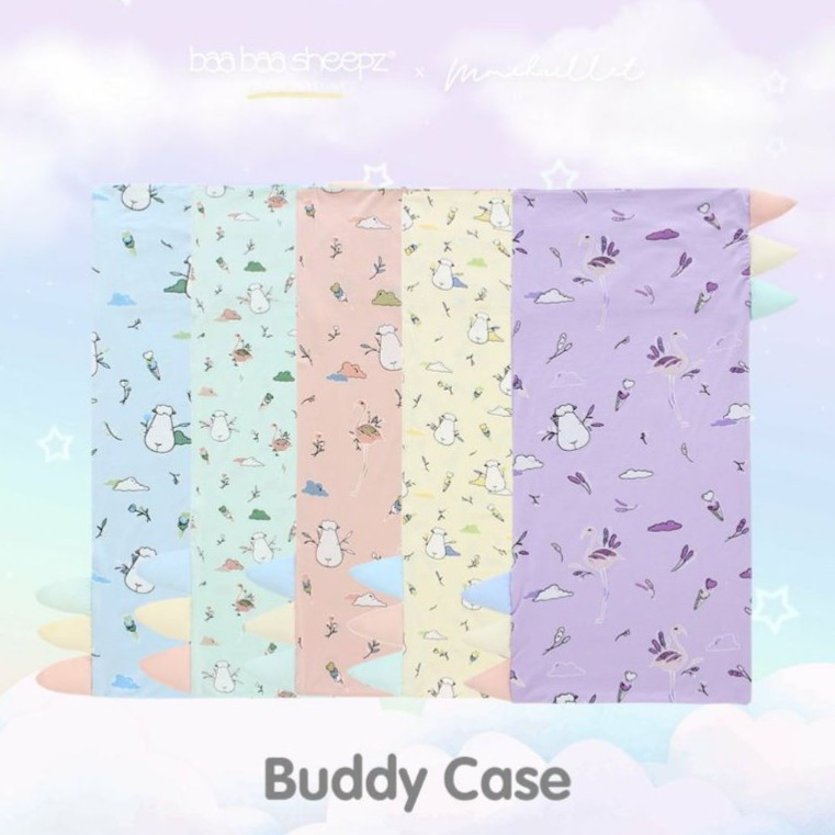 BaaBaaSheepz x Mmehuillet Pillow Case XL - Sarung Bantal Baabaasheepz