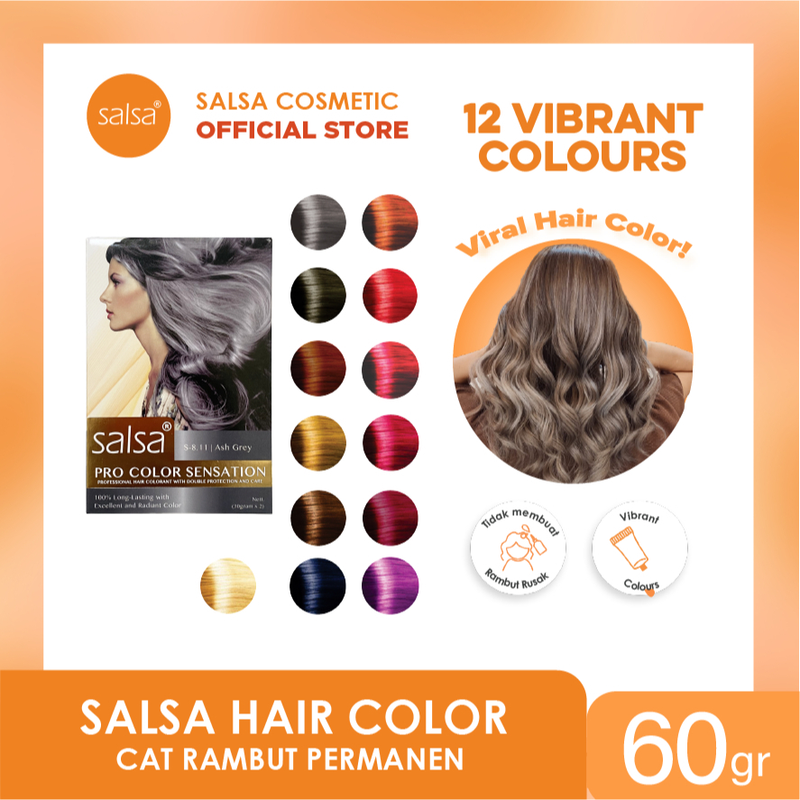 MFI - Salsa Hair Color | Semir Rambut Permanen By Salsa