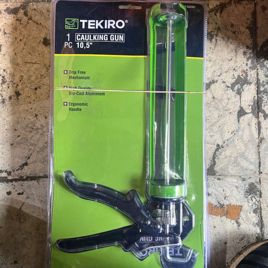 TEKIRO CAULKING GUN 10,5 inch Tekiro Alat Tembakan Lem kaca 10.5&quot; GT-CG2097