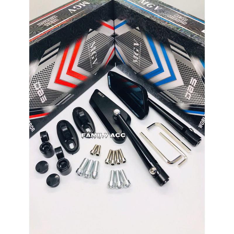 SPION CIRCUIT MGV ORIGINAL FULL CNC BLACK | SPION SIRKUIT MOTOR NMAX | PCX150 | NINJA | CBR 150 | GSX 150 | AEROX | VARIO 110/125/150/160 UNIVERSAL