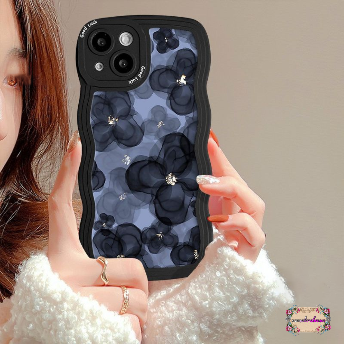 SS820 CASE SILIKON CASING OIL PAINTING FLOWER FOR VIVO Y30 Y50 Y30I Y71 Y81 Y83 Y91 Y93 Y91C Y1S V5 V5S V5 LITE Y66 V7+ V20 V21E V21 V25 V25E V25 PRO V27 V27 PRO S16 5G V27E S16E SB5425