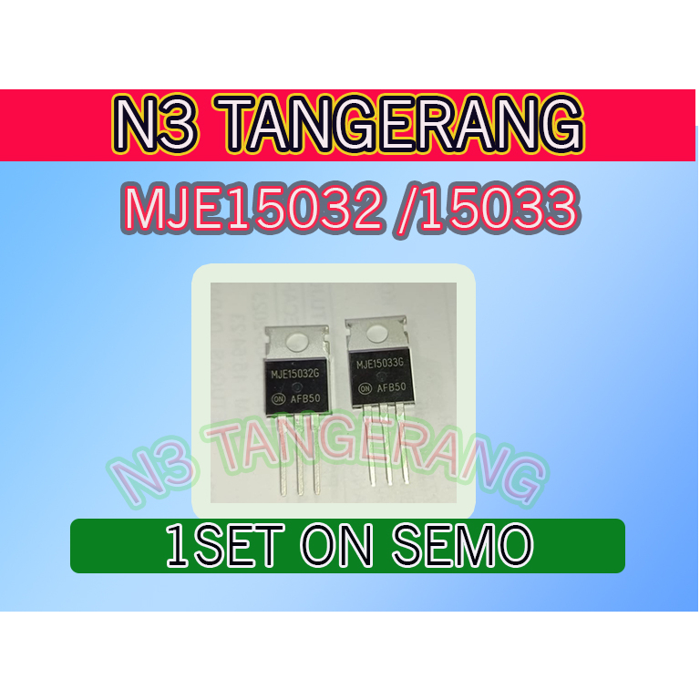 TR MJE 15032/33  on semi