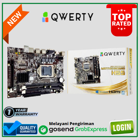 Motherboard H55 Qwerty Socket LGA 1156