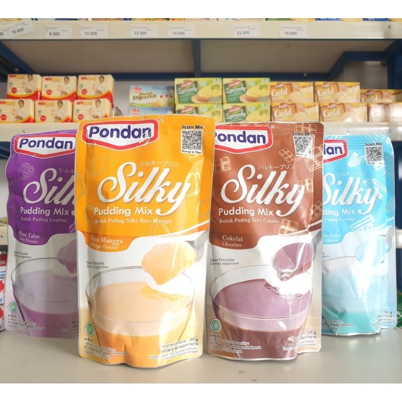 

Pondan Silky Puding 100Gr / Puding Silky Pondan Allvariant / Puding Jelly Silky