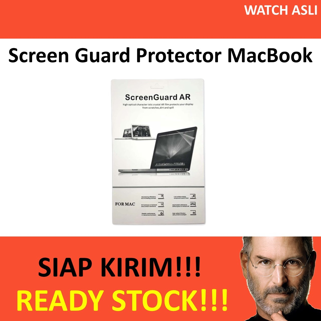 Screen Guard Protector Anti Gores MacBook Air Pro 14 13 M2 2023 2022