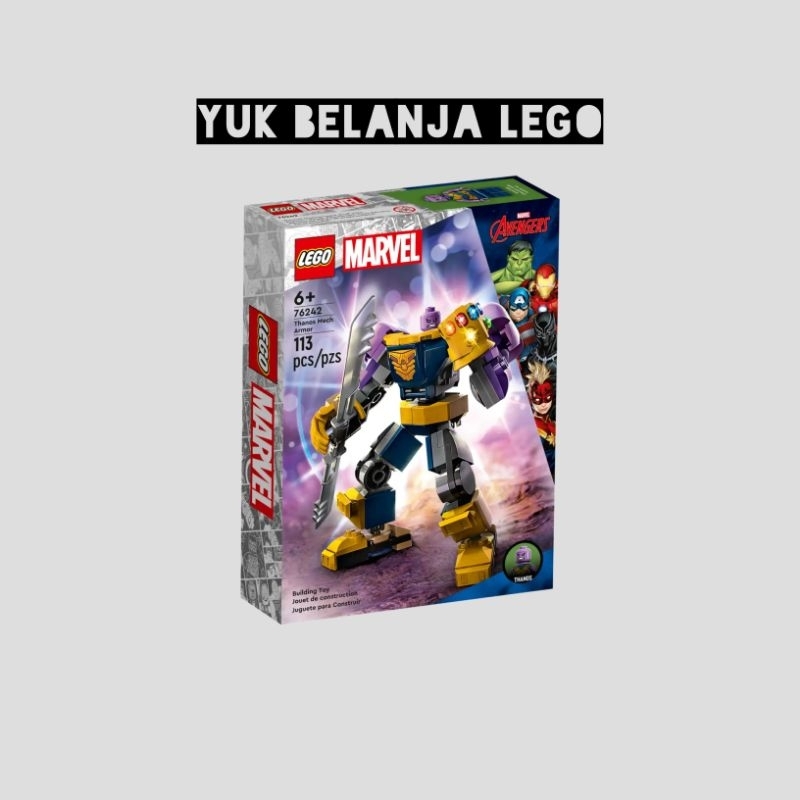 LEGO Marvel 76242 Thanos Mech Armor (113 pieces)