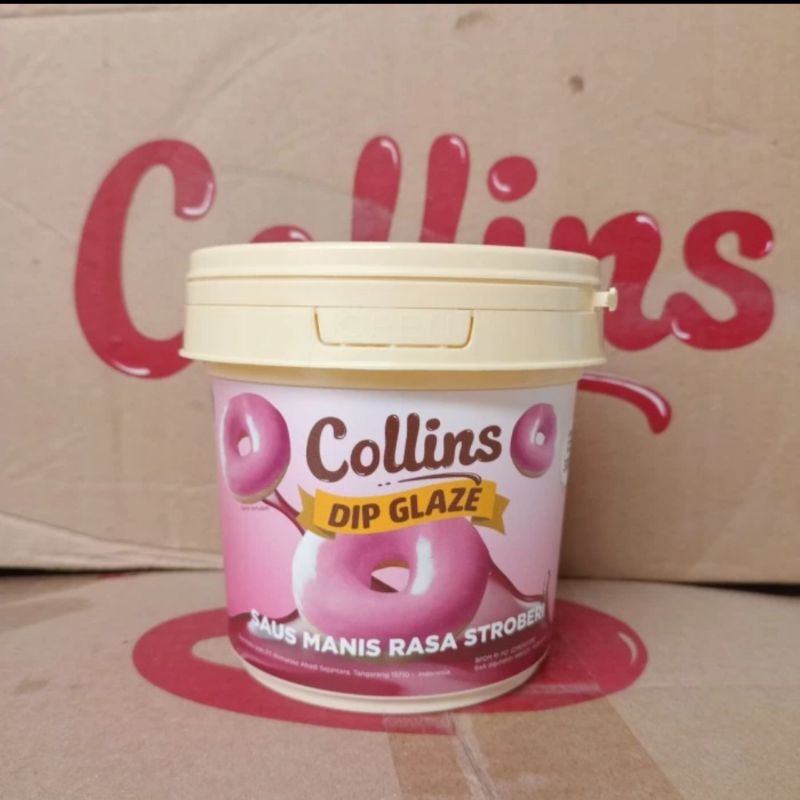 

Collins Dip Glaze Strawberry 1kg