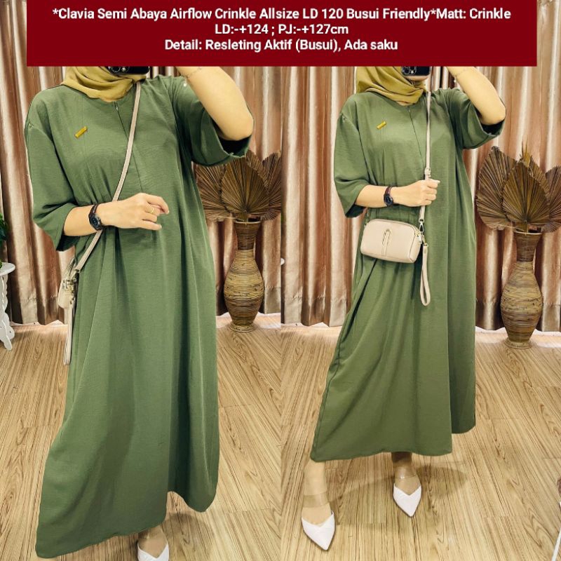 Gamis Crinkle / Gamis Crinkle Tali / Gamis Crinkle Premium / Gamis Crinkle Murah / Gamis Crinkle Ter