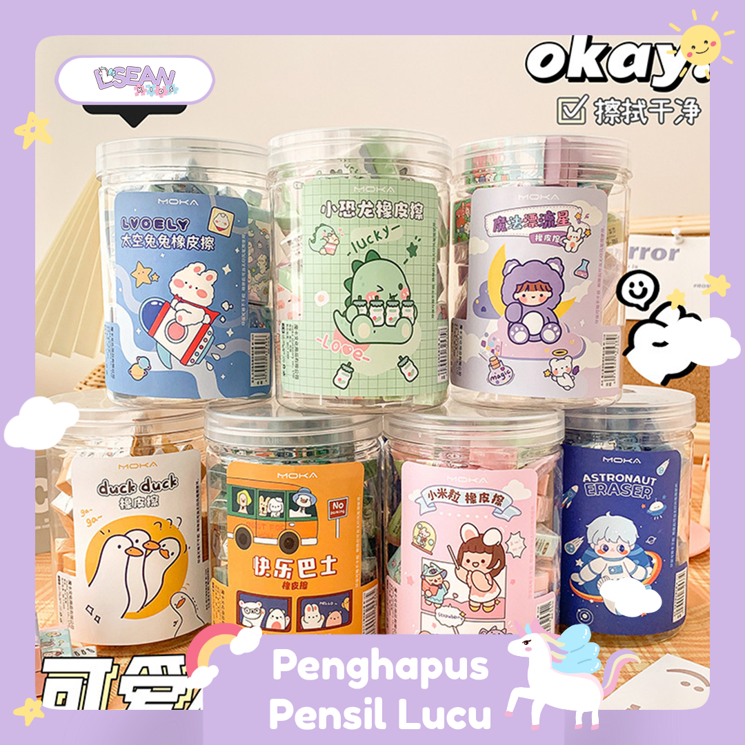 

Penghapus Pensil Karet Kotak Lucu Eraser Cute Cartoon Rubber