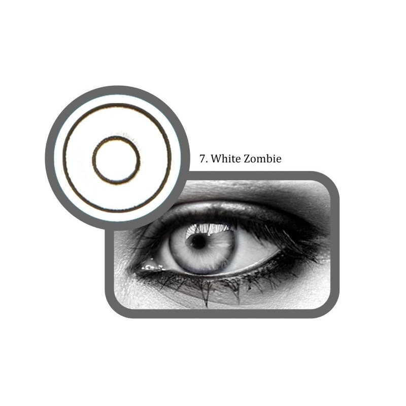 Softlens X2 Extreme 14.5 MM by EXOTICON / Softlen Soflen Warna Normal Horror Halloween