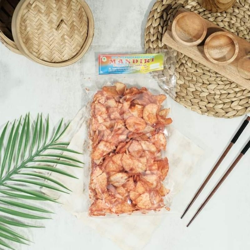 

KERIPIK SINGKONG BALADO, MURAH, ENAK DAN GURIH