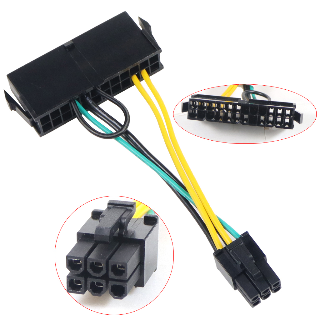 Kabel ATX 24 Pin to 6 Pin untuk Motherboard Lenovo