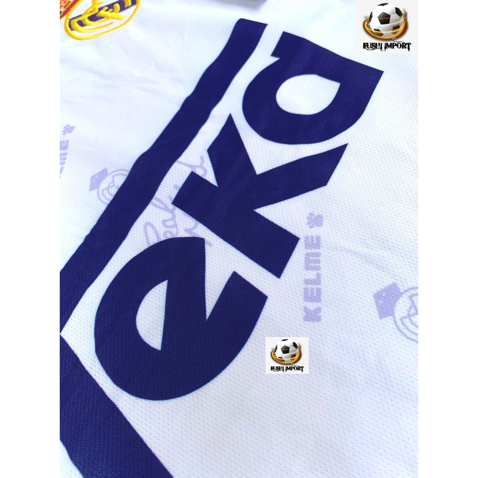 RETRO | Jersey Baju Bola Madrid Home 1994 1995 Grade Ori