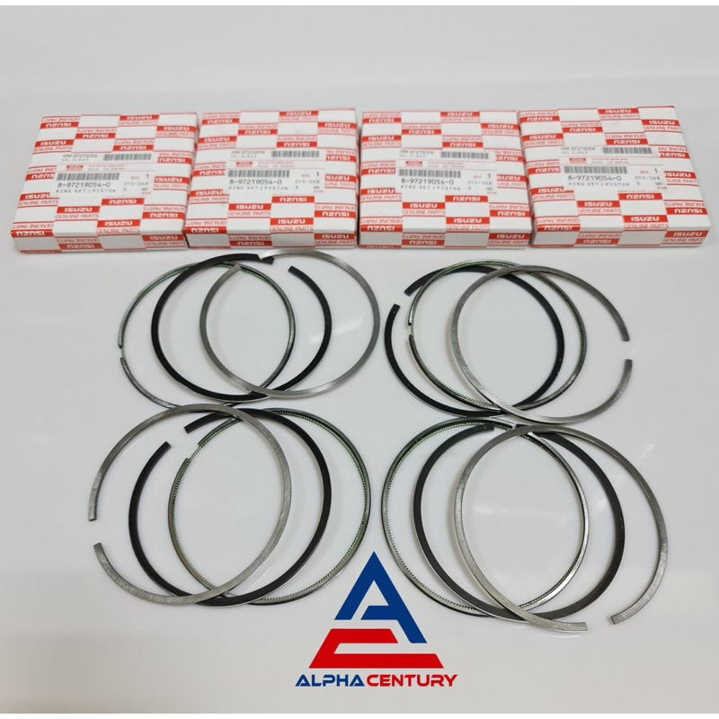 RING PISTON ASSY NKR71 GRADE OEM GARANSI 2BULAN