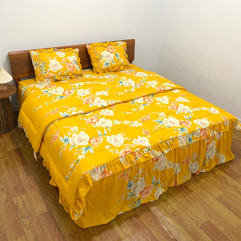 ANEKA BEDSHEET - Sprei Rumbai 180x200x30 Katun Lokal