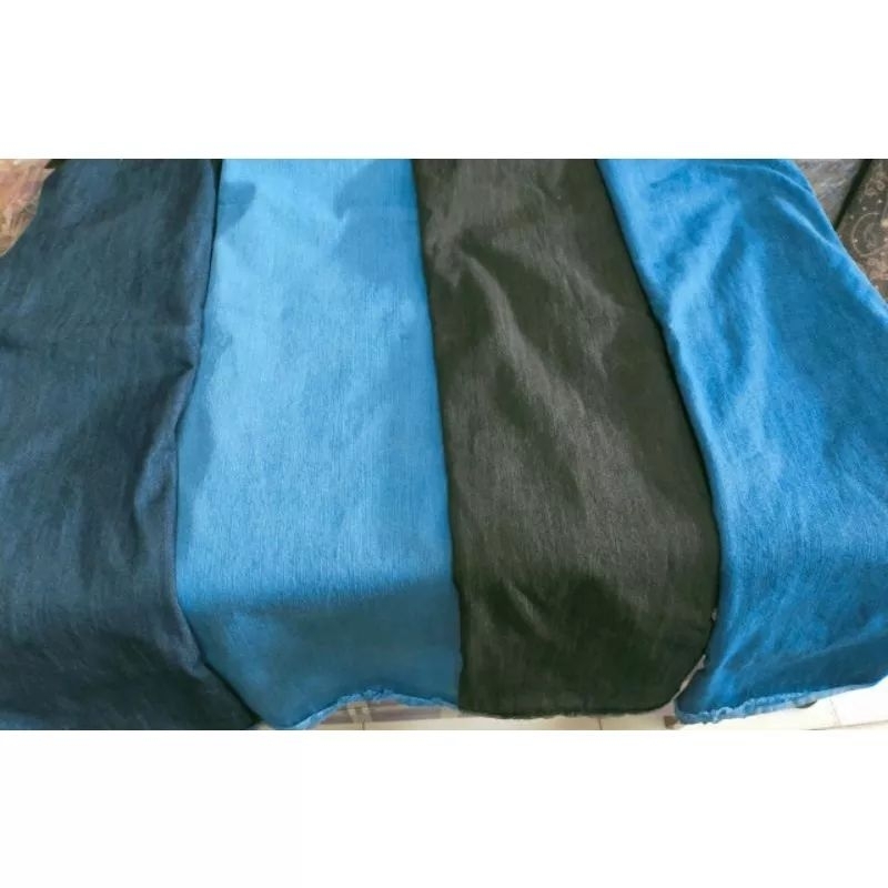 Kain potong jeans washed 1,5x1,5meter