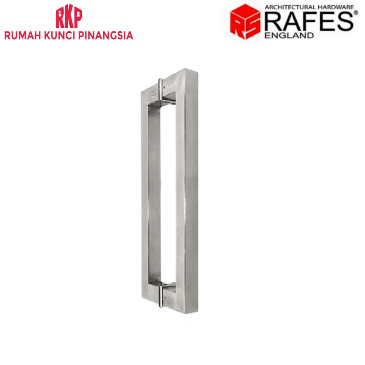 Pull Handle Gagang Pintu Tarik 36.5 / 51.5 cm Silver Stainless Steel SUS 316 RAFES HK 4936 / HK 4937
