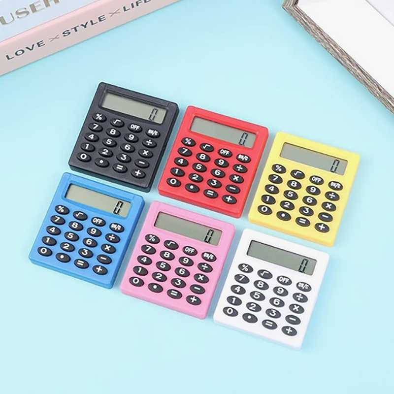 Kalkulator Mini Pocket Portabel 8 Digit Office Tools Calculator Perlengkapan Hitung Angka Cepat Berkualitas