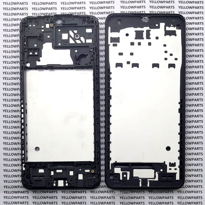 FRAME BEZZEL TULANG TENGAH DUDUKAN LCD SAMSUNG GALAXY A04S A047 ORIGINAL