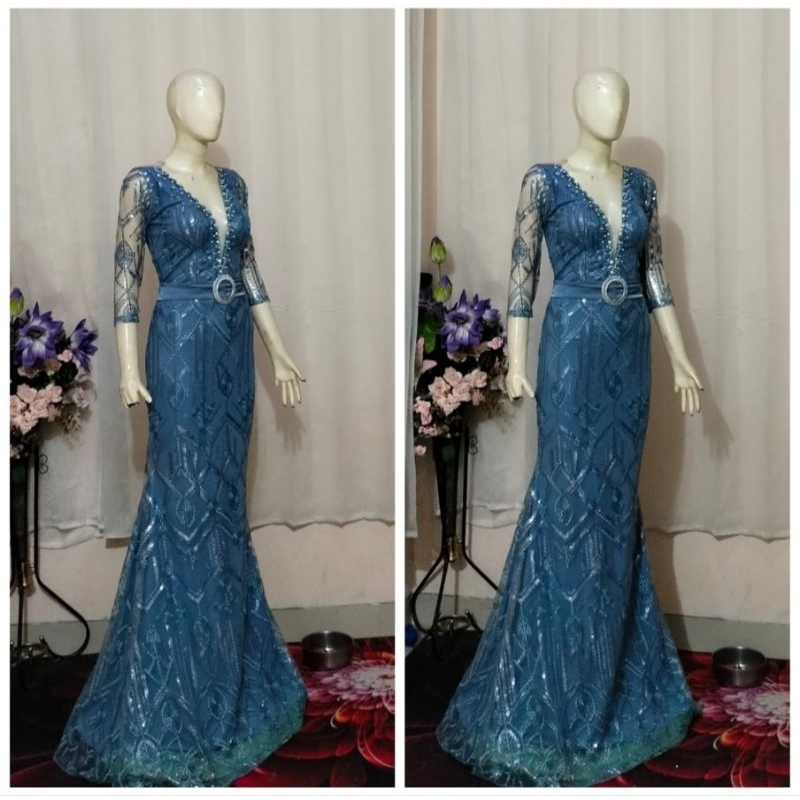 Dress duyung / gaun pesta / baju singer penyanyi