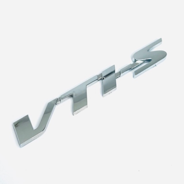 Emblem mobil tulisan VTI-S Chrome