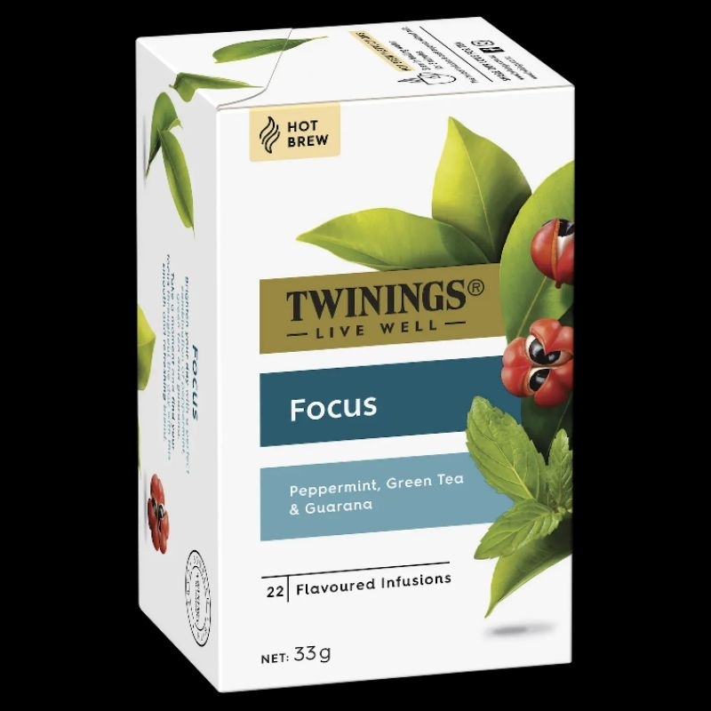 

Twinings Focus (22pcs per box)